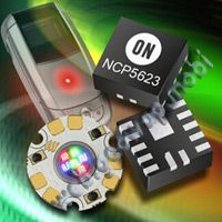 RGB драйвер светодиодов NCP5623AMUTBG для подсветки дисплеев